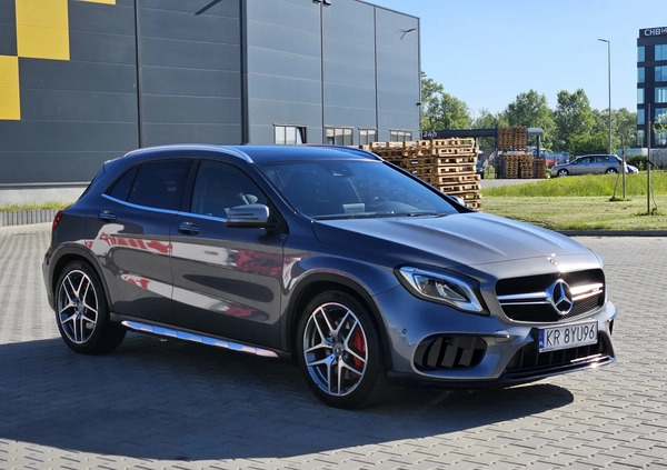Mercedes-Benz GLA cena 129900 przebieg: 58000, rok produkcji 2018 z Kraków małe 352